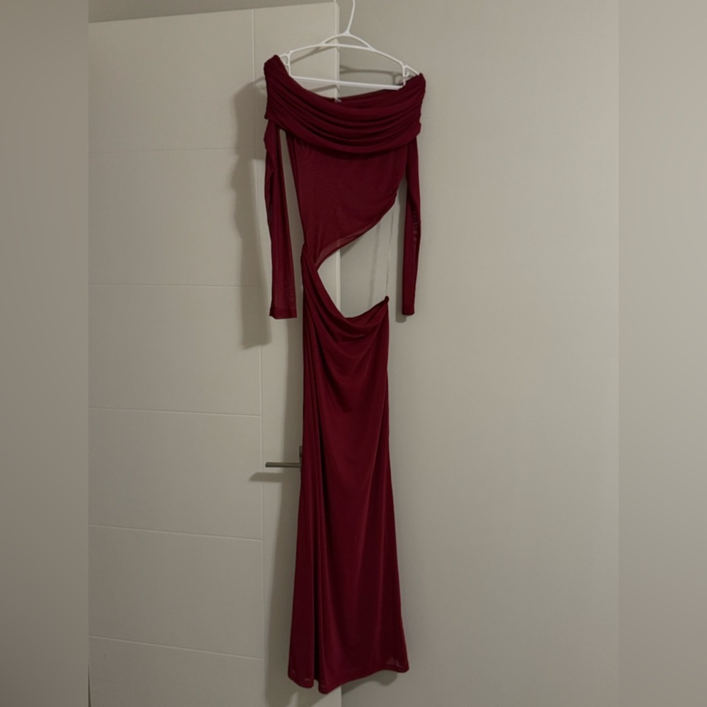 Peppermayo Cherry Red Maxi Dress